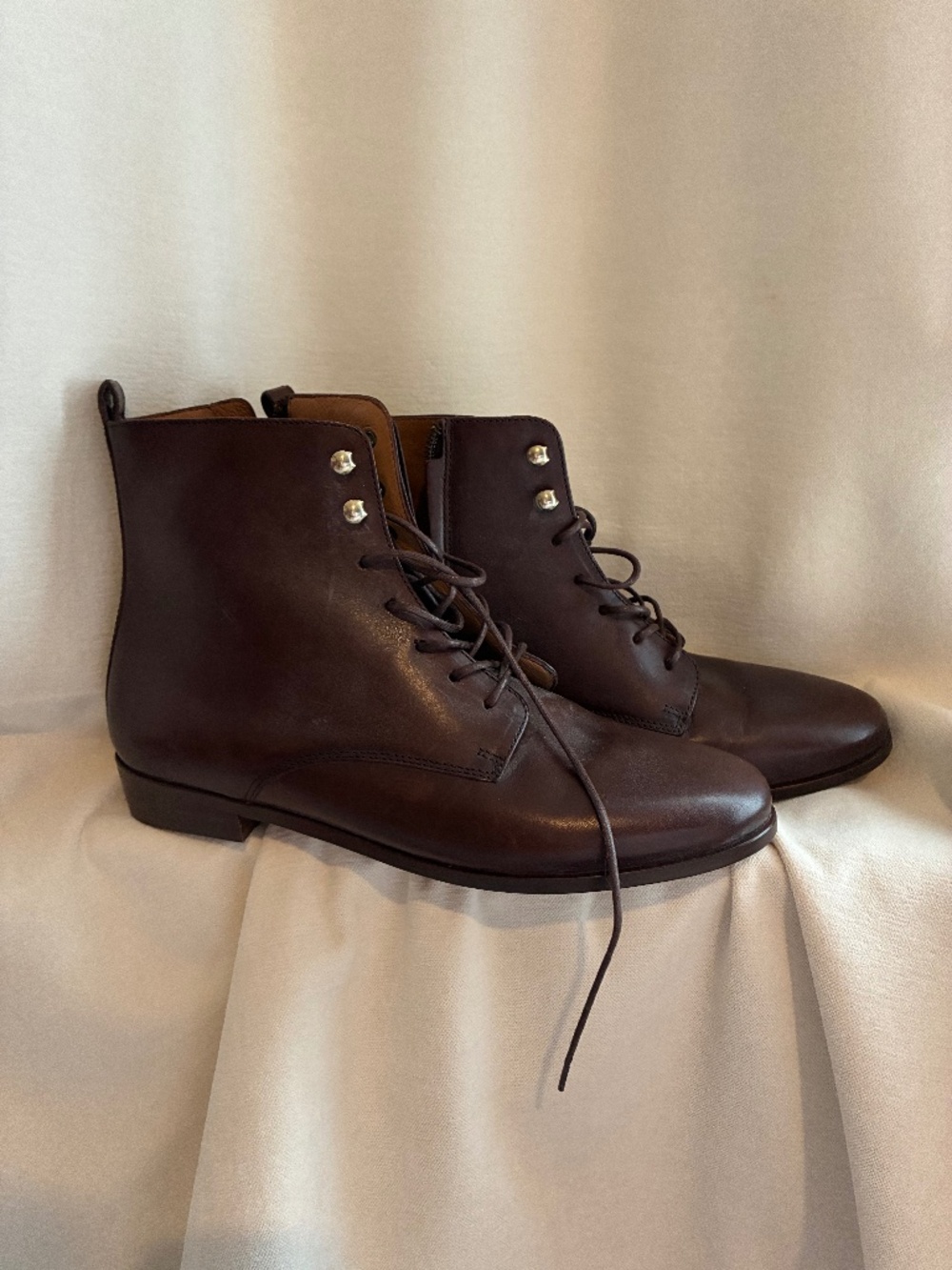 Sezane  Leather Boots size 39 UNWORN